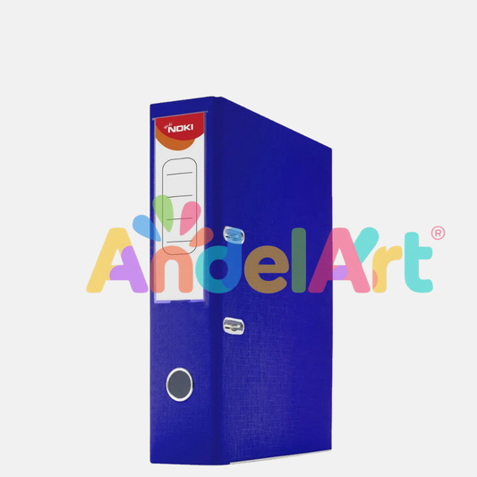 Noki Klasör Plastik Çıtalı Geniş Mavi Tekli