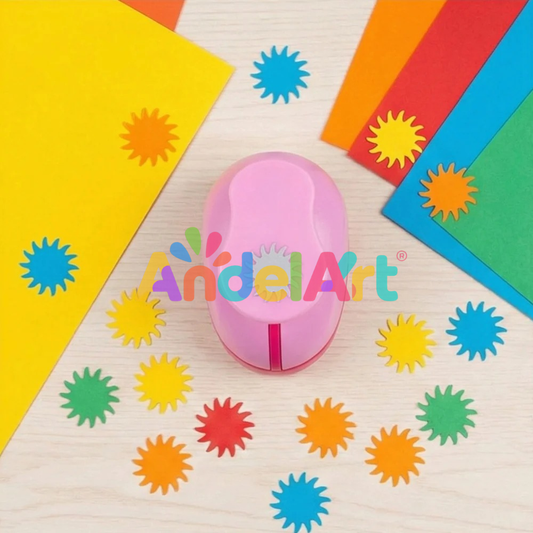 Güneş Desenli Küçük Boy Delgeç 1,5 cm