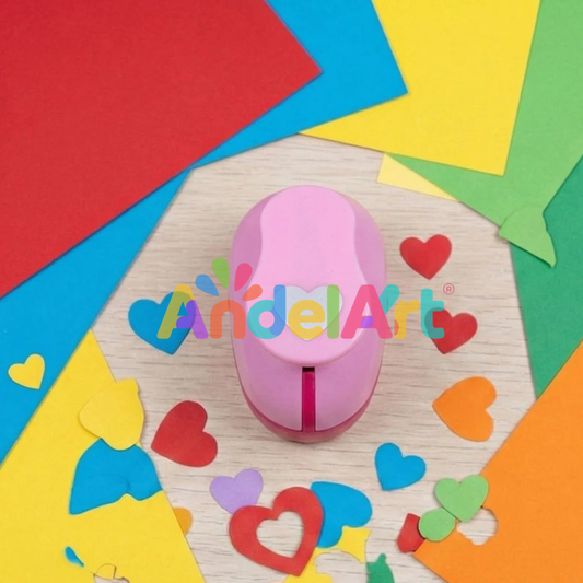 Kalp Desenli Küçük Boy Delgeç 1,5 cm