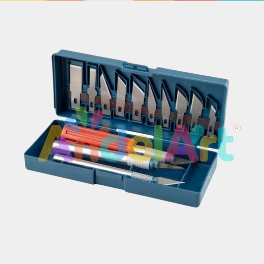 Hobi Kretuar Bıçak Seti 13 Parça - Hassas Kesim