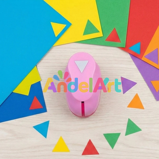 Üçgen Desenli Küçük Boy Delgeç 1,5 cm