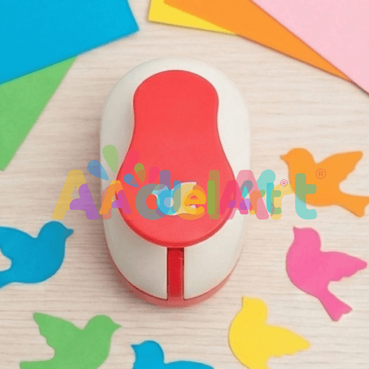 Kuş Desenli Mini Boy Delgeç 0,7 cm