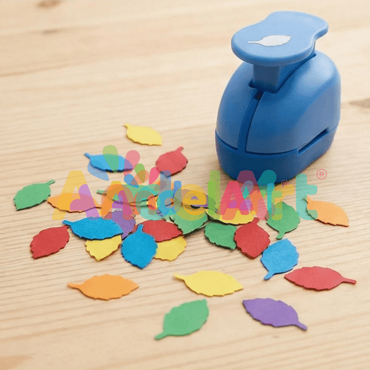 Yaprak Desenli Küçük Boy Delgeç 1,5 cm