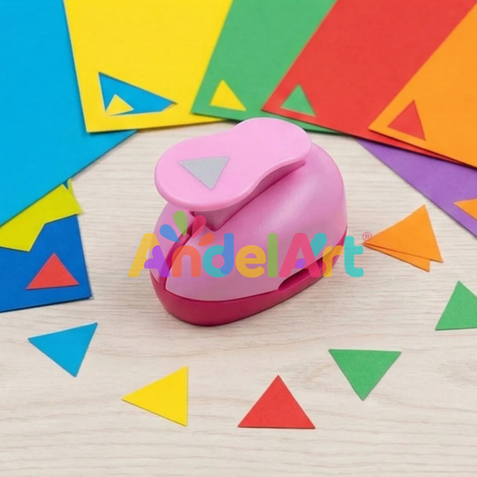 Üçgen Desenli Küçük Boy Delgeç 1,5 cm