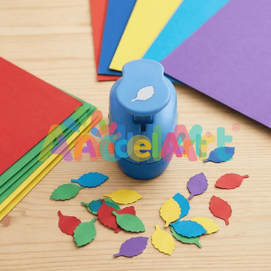 Yaprak Desenli Küçük Boy Delgeç 1,5 cm