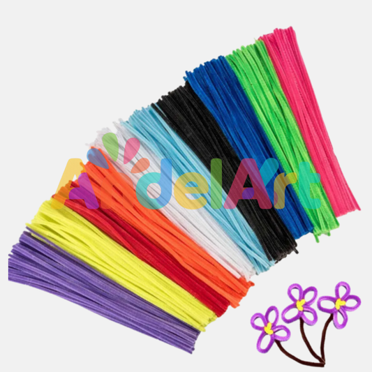 Şönil Renkli 30 Cm 60 'lı 1 Paket 30 Cm Renkli Tüylü