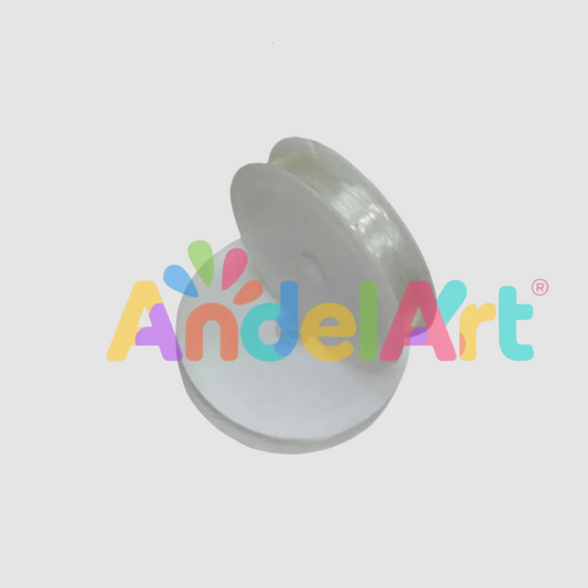 Şeffaf 0,35 mm Silikon Misina - Esnek Takı İpi