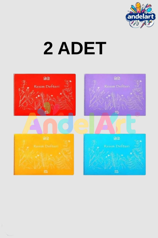 Eco Spiralli Resim Defteri 35x50 25 Yp. 2 Adet