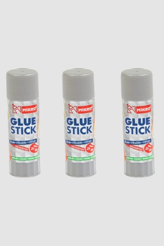 Mikro Stick Yapıştırıcı 21gr 3 Adet - Avantajlı Öğrenci Paketi