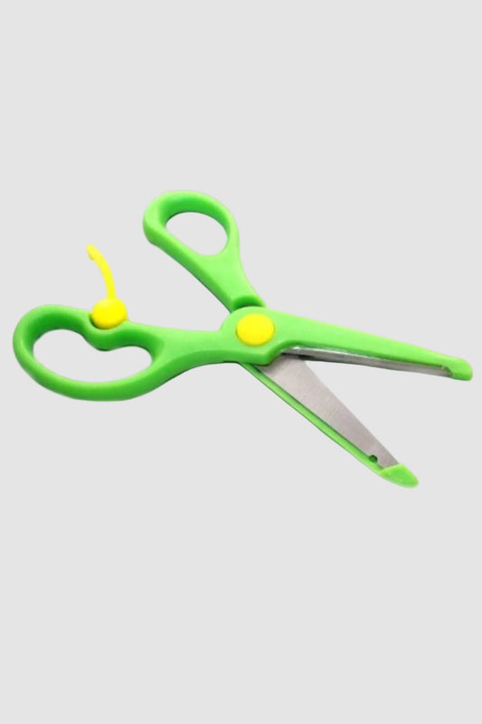 Piano Küt Uçlu Korumalı Öğrenci Makası - Çocuklar İçin Güvenli Kesim