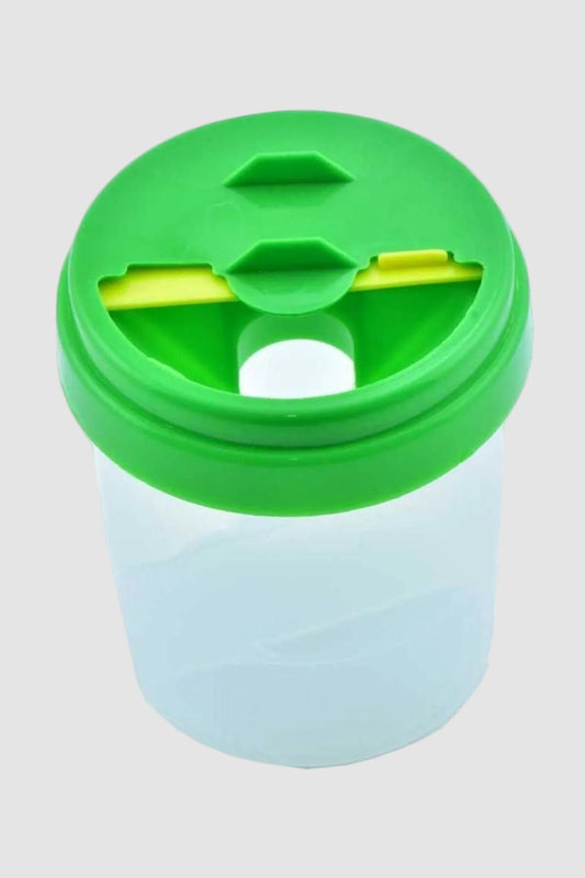 Fırça Temizleme Su Kabı - Ressamlar İçin Pratik Bölmeli Tasarım