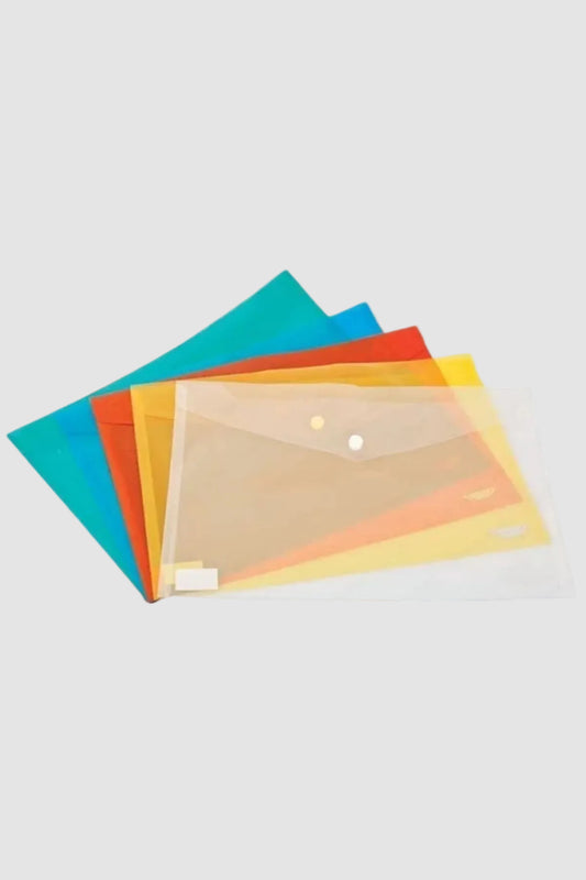 A4 Çıtçıtlı Dosya 4 Adet - Karışık Renk