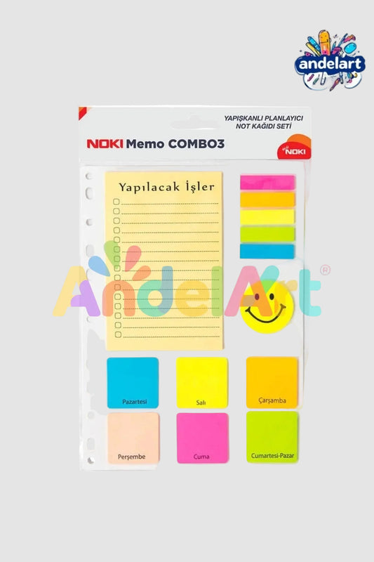 Noki Memo Combo Yapışkan Notluk