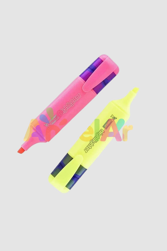 Mikro Fosforlu İşaret Kalemi 1 Adet Sarı 1 Adet Pembe