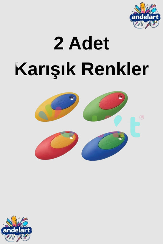 Faber Castell Elips Silgi Karışık Renk 2 Adet