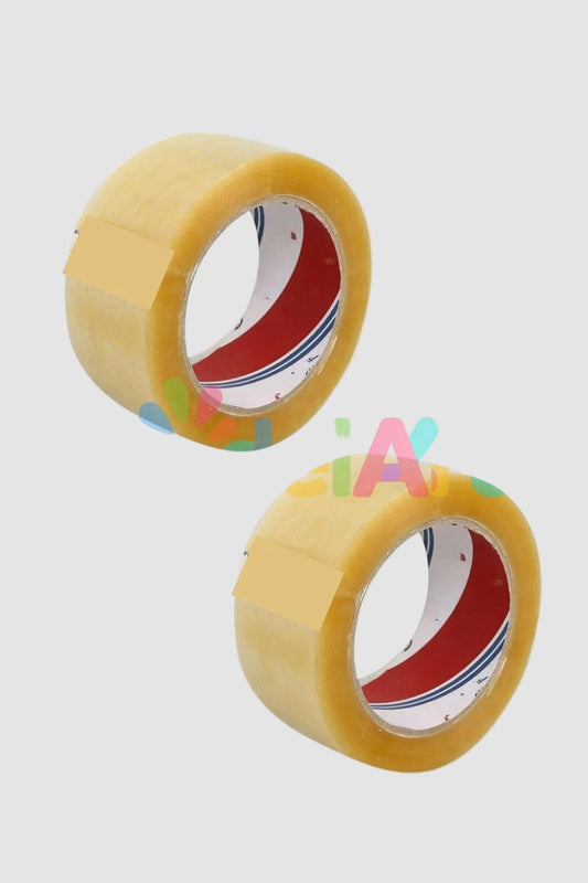 2 Adet Şeffaf Koli Bandı Yapışkanlı Kopmayan