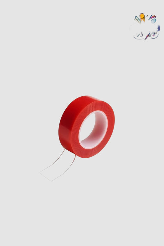 Silikonlu Çift Taraflı Montaj Bandı 18mm x 2mt 1 Adet