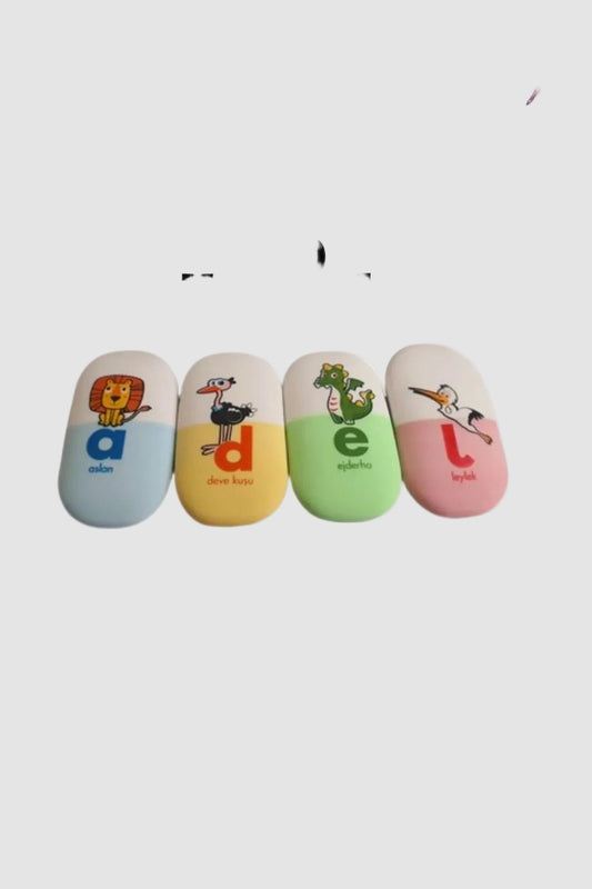 Adel Harfler Silgi 1 Adet - Eğitici