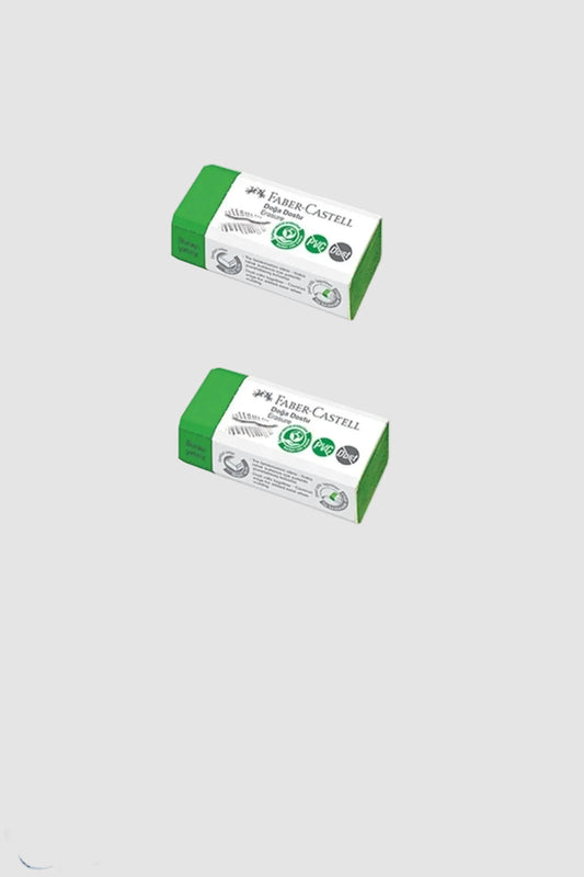 Faber Castell Doğa Dostu Silgi Dust free Pvcfree Küçük 2 Adet