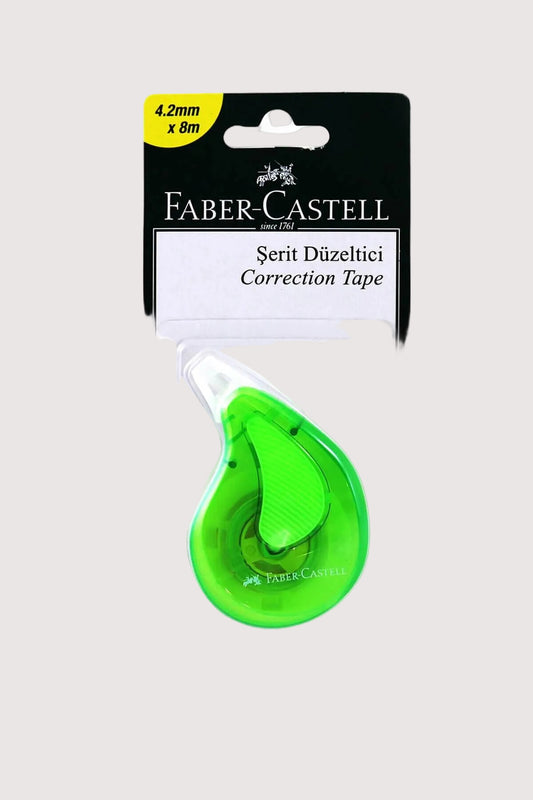 Faber Castell Şerit Düzeltici 4,2mm x 8m - Hassas ve Pürüzsüz Düzeltme