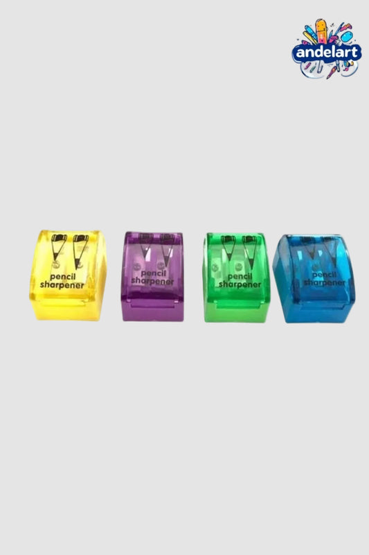 Onas 4 Adet Kalemtıraş Çiftli ve Kapaklı