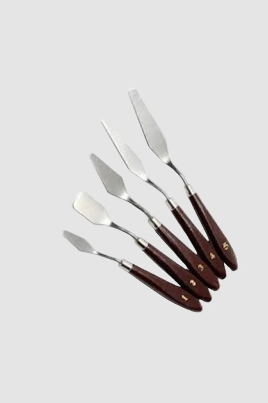 Joy and Toys Metal Spatula Seti 5’li Set - Profesyonel Boyama ve Modelaj