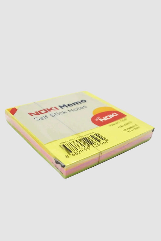 Noki Memo 75x75 Küp Neon 100 Yaprak Stick Notes