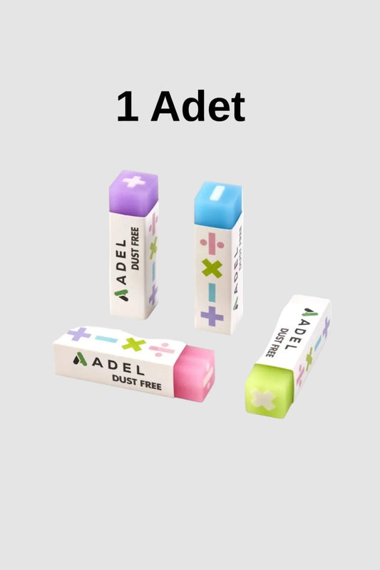 Adel Dust Free Silgi Karışık Renkler