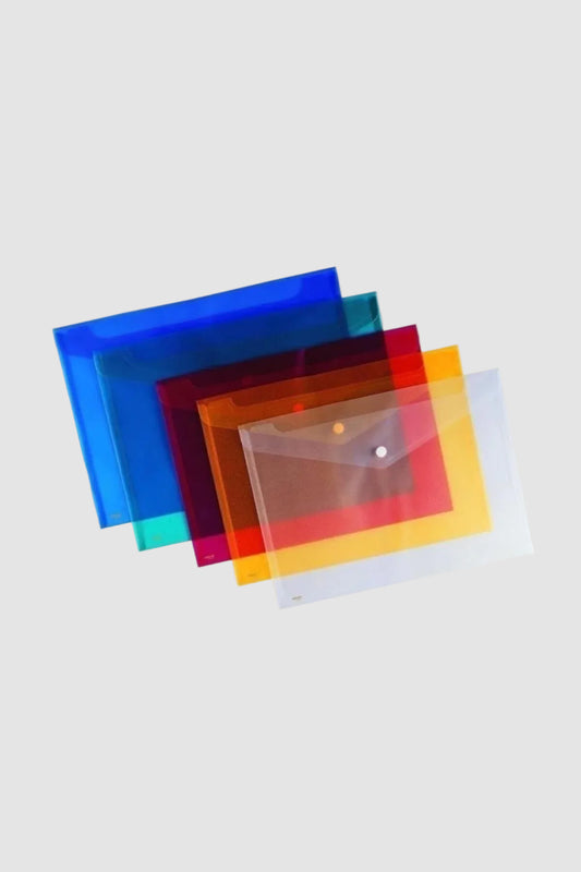 Noki A4 Çıtçıtlı Dosya Şeffaf 1 Adet - Evrak Koruyucu