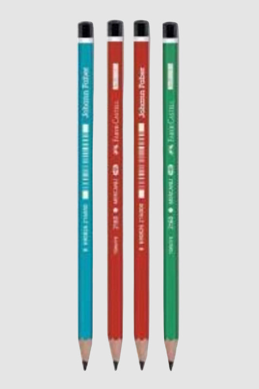 Faber Castell Mercanlı Kurşun Kalem 4 Adet - Dünyaca Ünlü Yazım Kalitesi