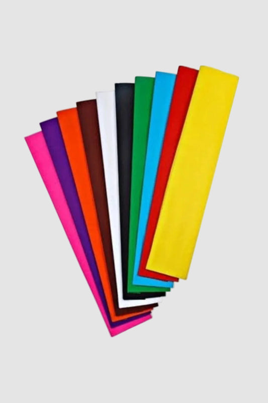 Südor Krapon Kağıdı 10’lu Renkli Set - Esnek ve Dayanıklı