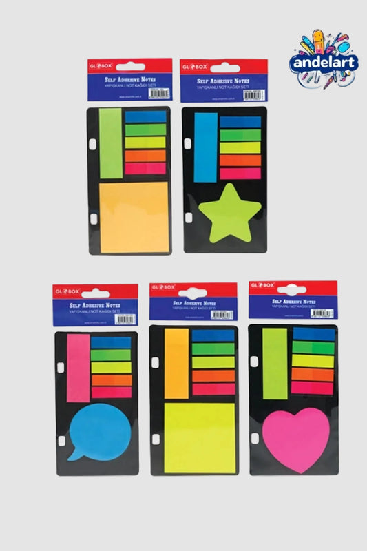 Noki Yapışkanlı Not Kağıdı Seti 5 Adet