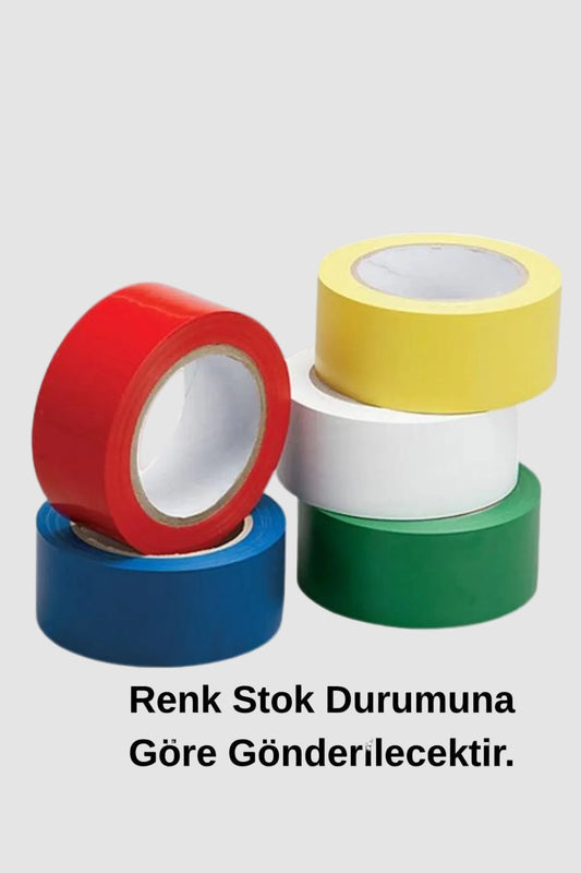 Elektrikçi Bandı 3 Adet (Yeşil Kırmızı Beyaz) - İzole Bant