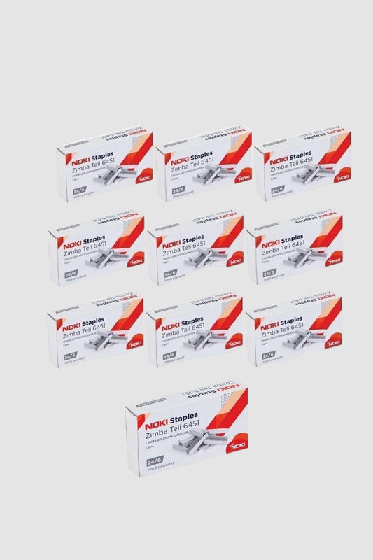 Noki Zımba Teli No:24/6 10'lu Paket (10.000 Adet)