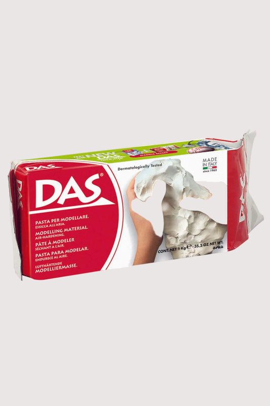 Das Beyaz Seramik Hamuru 1000 Gr - Fırınlama Gerektirmeyen Kil