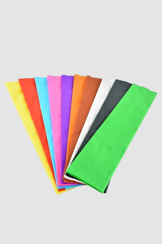 Ticon 10 Renk Grapon Kağıdı - Süsleme ve Hobi Tasarım Seti