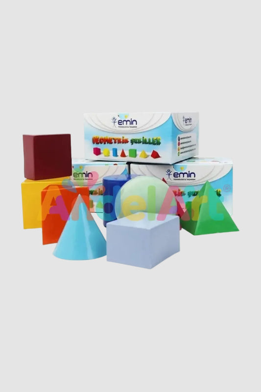 11 Parça Geometrik Şekiller - Eğitici Set