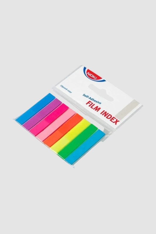 Noki Memo 8 Renk Film Index - Şeffaf Sayfa İşaretleyici Seti