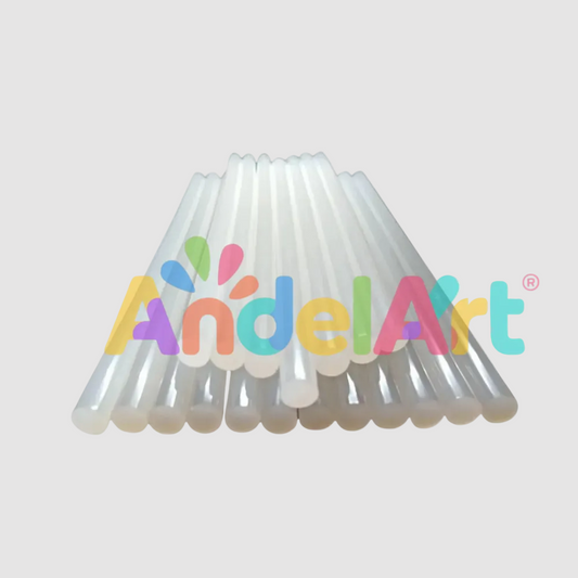 10 Adet Kalın Mum Silikon - Sıcak Silikon Yedeği