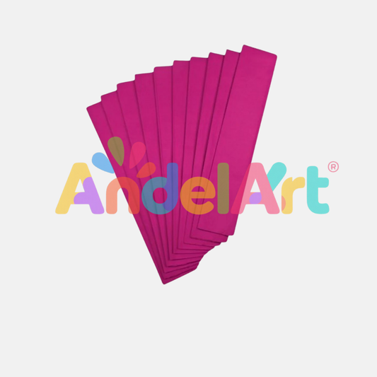 Pembe Krapon Kağıdı 50x200 cm 5 Adet