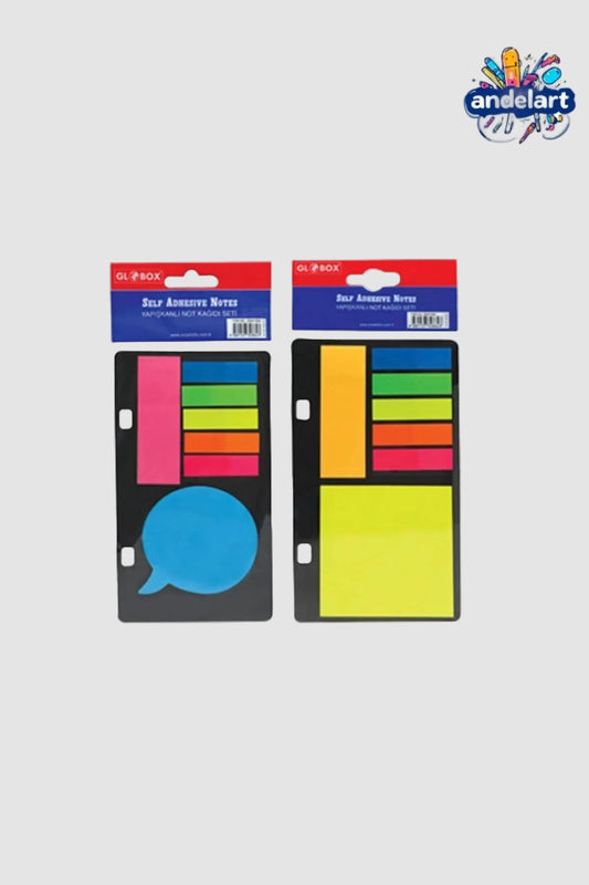 Noki Yapışkanlı Not Kağıdı Seti 2 Adet Kare ve Yıldız