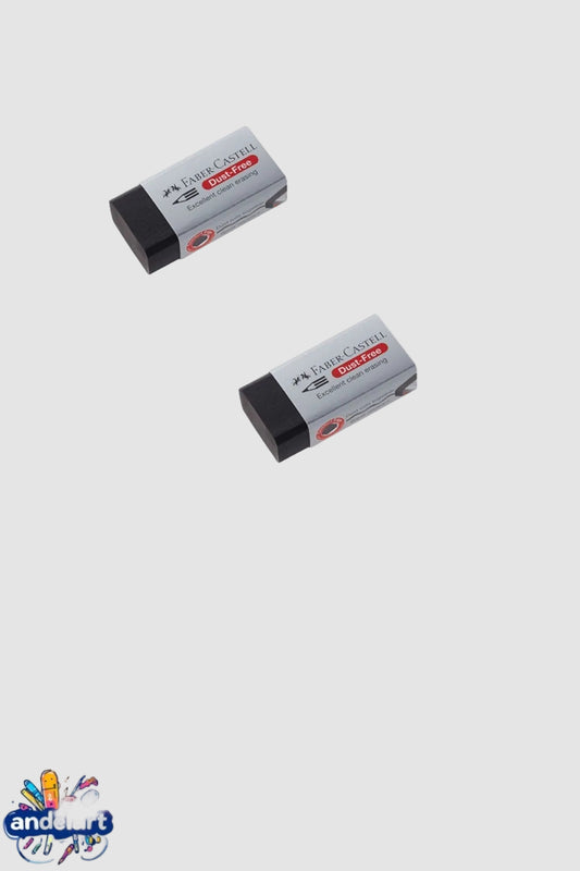 Faber Castell DUST FREE SİYAH SİLGİ 2 Adet
