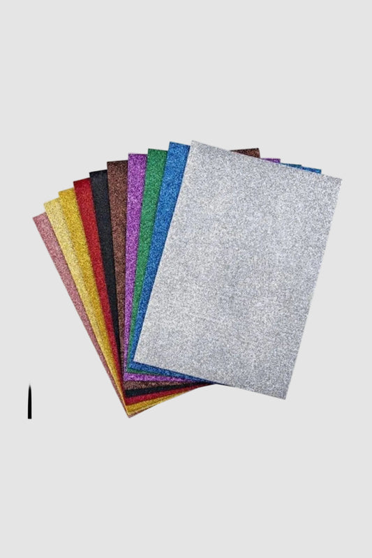 Lınea A4 Simli Yapışkanlı Eva 10’lu Karışık Renk Seti