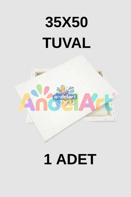 35x50 Cm 1 Adet Astarlı Mini Etkinlik ve Resim Tuvali