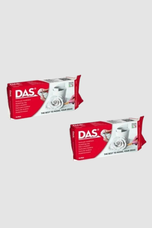 Das Seramik Hamuru Beyaz 500 Gram 2'Lİ PAKET (Toplam 1 KG)