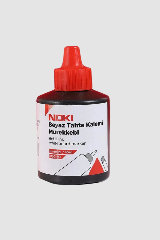 Noki Beyaz Tahta Kalem Mürekkebi 100ml Kırmızı
