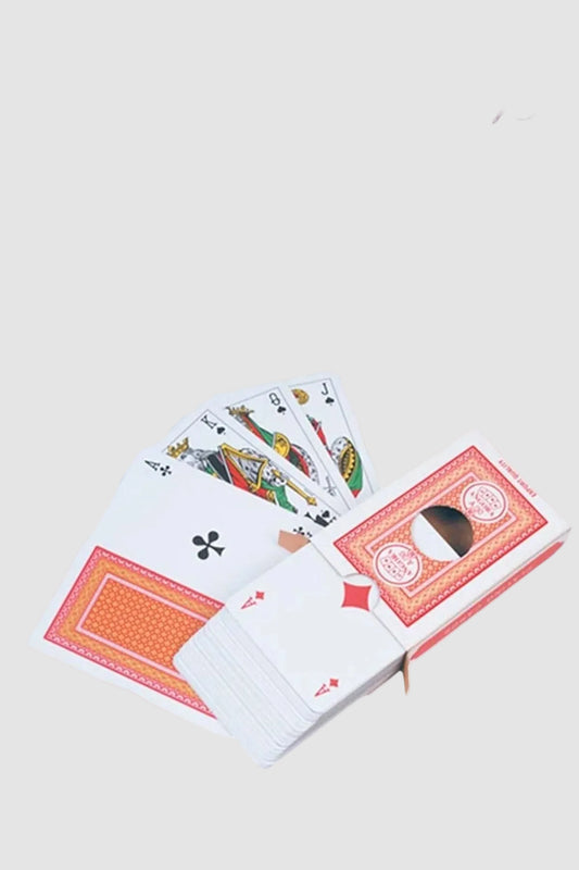 İskambil Pişti Oyun Kağıdı Briç Batak 52 Oyun Kağıdı A-30 Kırmızı
