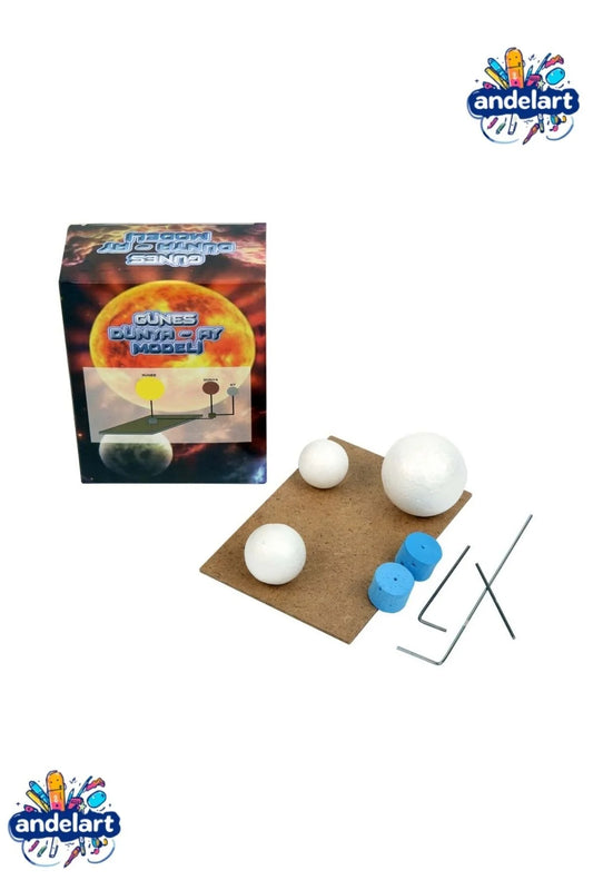 Güneş Sistemi Maketi - Güneş Dünya Ay Modeli