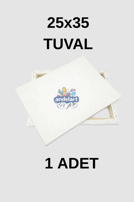 25x35 Cm 1 Adet Astarlı Mini Etkinlik ve Resim Tuvali