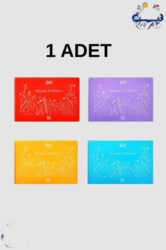 Eco Spiralli Resim Defteri 35x50 25 Yp. 1 Adet